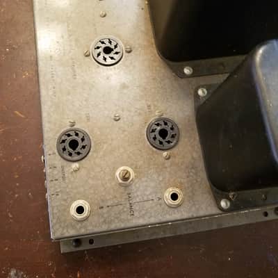 Heathkit W4-AM Tube Mono 5881 Power Amplifier Williamson 1955 - Hammered Grey Steel Paint image 3