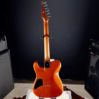 Tom Anderson Cobra Translucent Amber Burst with Binding image 8