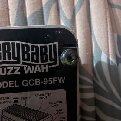 Dunlop GCB95FW Cry Baby Fuzz Wah 1990 - 1998 - Black image 5