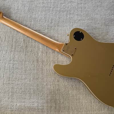 2013 Squier J5 Telecaster John 5 Signature Model Frost Gold HH Double Bound 1st Year image 12