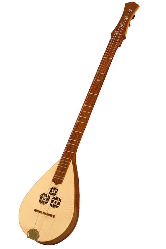 Roosebeck DMWR Wildwood Dulcimer Rosewood with 3 Round Openings, Flat Pegbox image 1