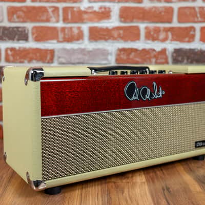 PRS DG Custom 30 David Grissom 30-Watt 2x12" Guitar Half Stack 2014 Blonde / Cherry image 3