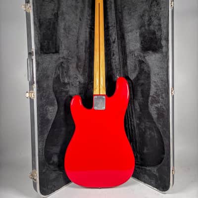 1979 Fender International Series Precision Bass Moroccan Red w/OHSC image 3