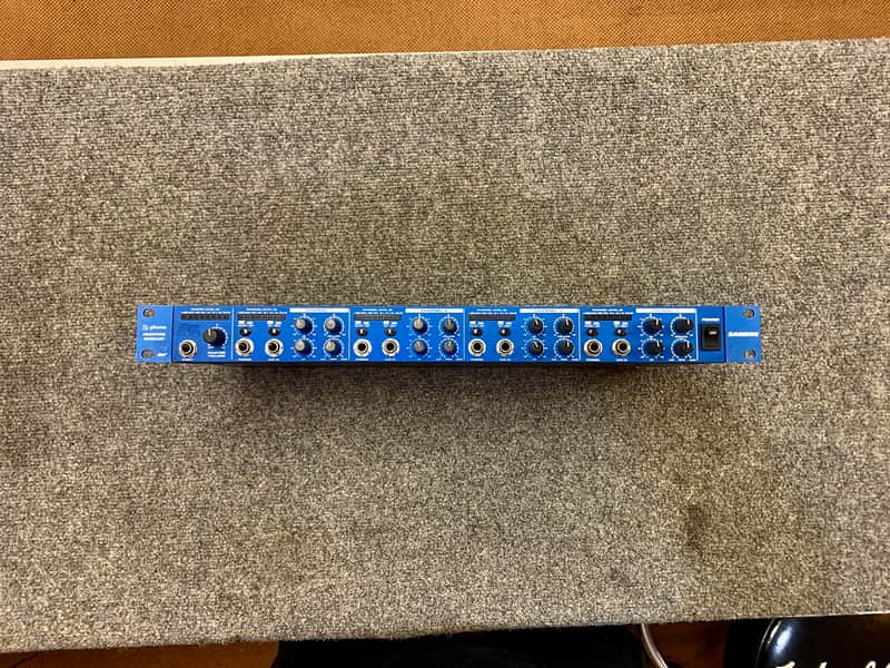 Samson S-Phone S Class Headphone Mixer/Amplifier 2010s - Blue image 1