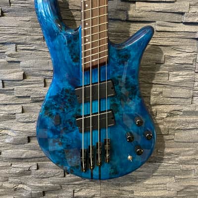 Spector NS Dimension MS4 Black & Blue Gloss image 2