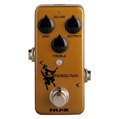 NUX NOD-1 Horseman Overdrive Guitar Effects Pedal with 2 Free Patch Cables image 2