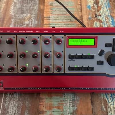 Nord Modular Rack Desktop / Rackmount Virtual Synthesizer 1997 - 2003 - Red image 4