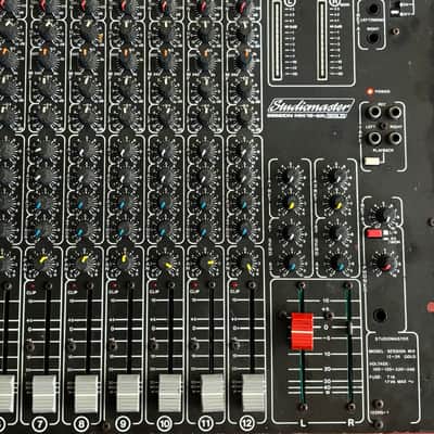 Studiomaster 12-2R Gold 12 Channel Rack Mount Mixer image 2