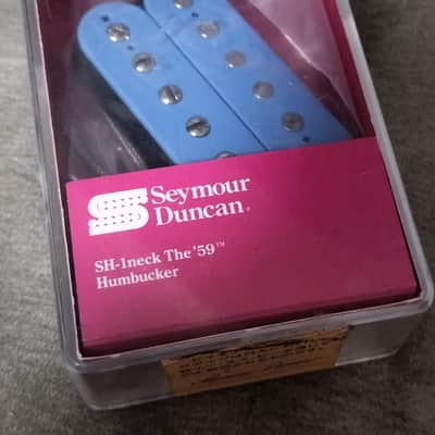 1980s Blue Bobbins Seymour Duncan SH-1n '59 Neck Humbucker 59NJ SH-1N SH1N image 1
