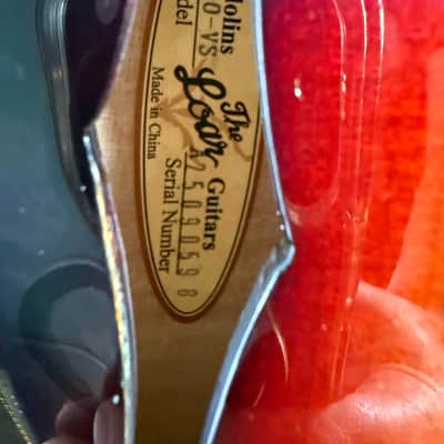 The Loar LM-600-VS Professional F-style Mandolin w/OHSC - Vintage Sunburst #0598 image 6