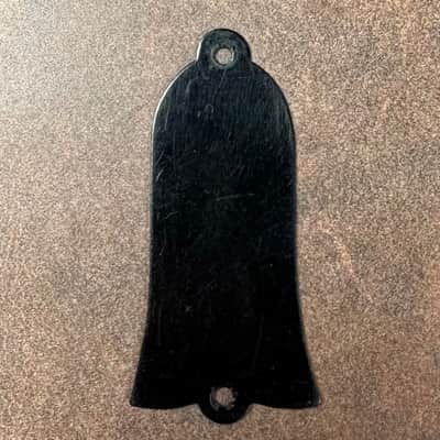 1950s - 1960s Gibson Truss Rod Cover Vintage Black Single Ply For Les Paul JR ES 125 150 175 225! image 2