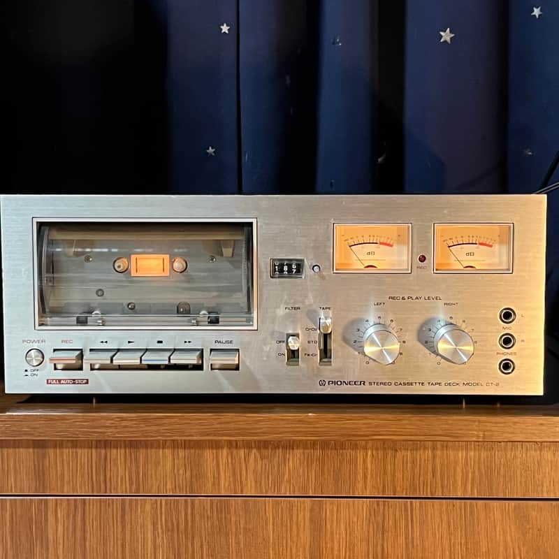 Pioneer CT-2 Stereo Cassette Deck | Vintage Pioneer Hi-Fi Tape