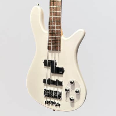 Warwick RockBass Streamer LX 4 String Electric Bass Guitar - White image 3