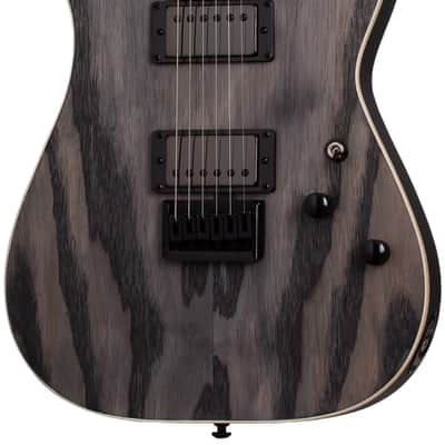 Schecter C-1 Standard Electric Guitar. Charcoal Satin image 1