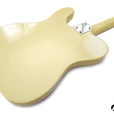 Hofner 175 II Tele e-guitar from 1972 in aged white (Restored, Vintage, Höfner) image 16