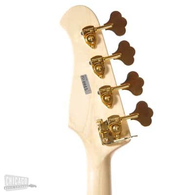 Xotic XPJ-1T 4-String Bass Yellow Blonde Chuck Rainey Custom Bass image 7