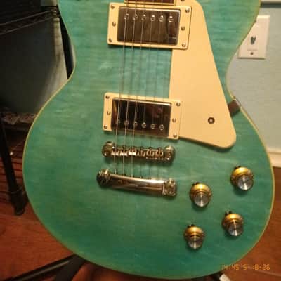Epiphone Les Paul Standard '60s Quilt Top 2021 - 2025 - Transparent Blue image 4