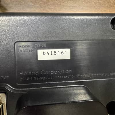 Roland TD-25 V-Drum Module w/Mount, Clamp, Wiring Harness, Power Supply -D4I8161 image 10