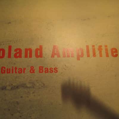 Roland 8 Page Catalog of Amplifiers for Guitar and Bass 2006 image 6