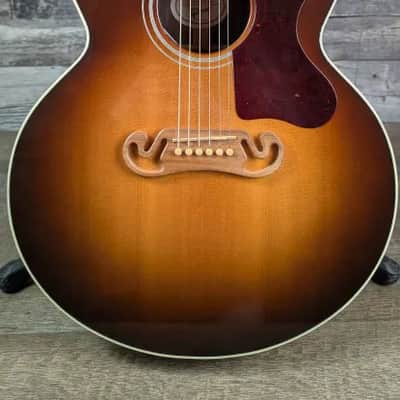 Gibson SJ-200 Studio w/Hardshell Case Walnut Burst image 2