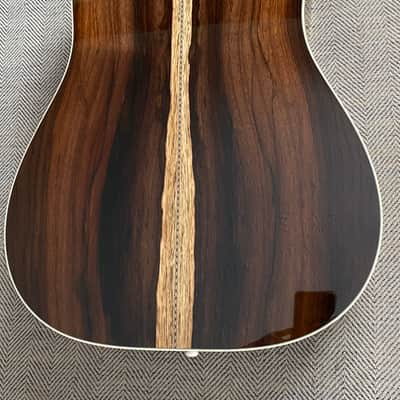 Preston Thompson D-42 Brazilian/Adirondack, Vintage Martin Sunburst, Engraved Tuners, 2020, WOW! image 3