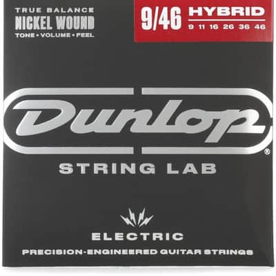 Dunlop Nickel Wound Electric Guitar Strings - .009-.046 Hybrid image 2