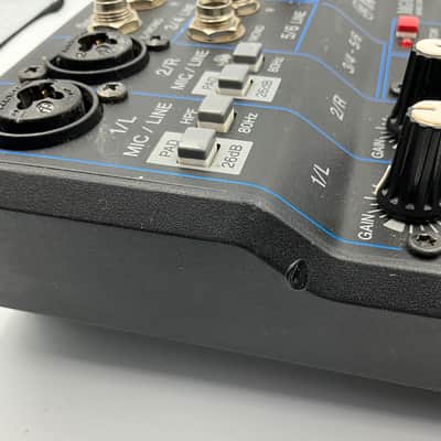 Yamaha MG06X 6 Channel Analog Mixer 2017 - Present - Black image 11