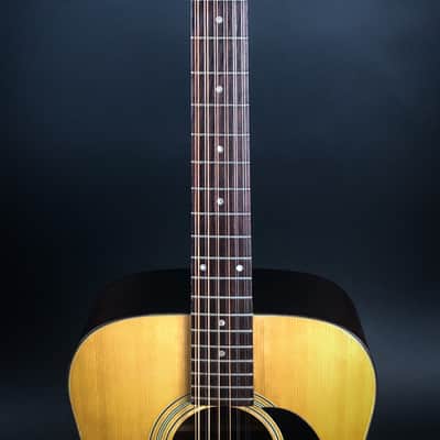 Ventura V-17 12-String Acoustic Guitar, Natural image 3
