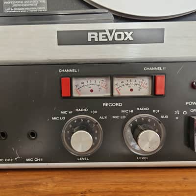 Revox A77 2-Track Mk3 FULLY WORKING in a standard wooden case. image 3
