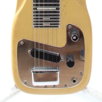 1971 Fender Champ  lap steel olympic white image 1