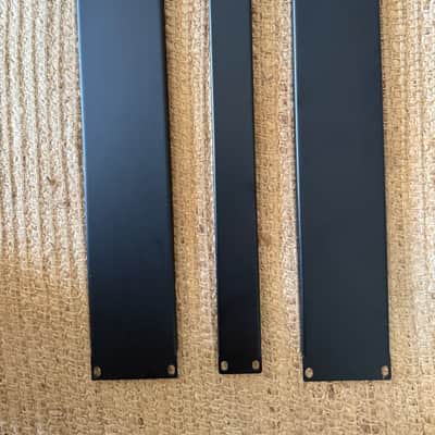 2U blank rack panel + 1U rack panel image 1