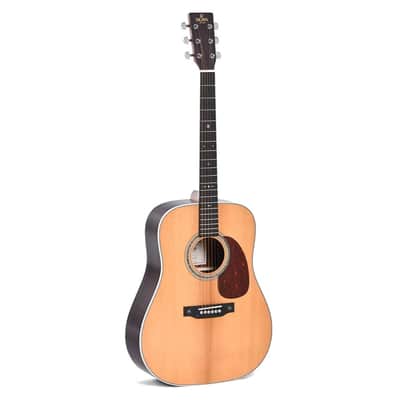 Sigma DT-1 Dreadnought - Micarta Fingerboard, Natural image 1