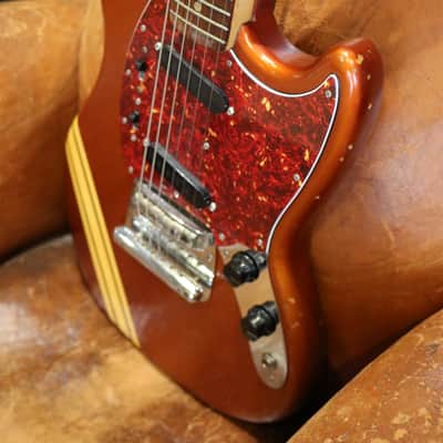 Fender Mustang Competition 1973 Red image 3