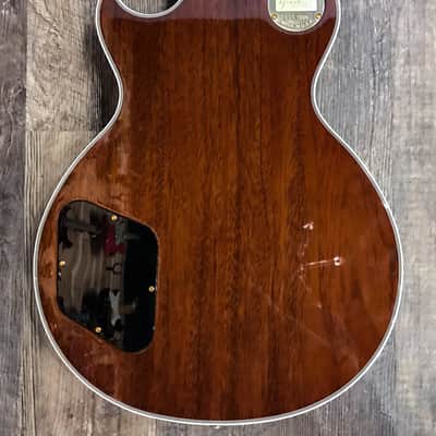 Gibson Custom Shop Les Paul Custom Burl Maple Limited Edition Electric Guitar Natural image 3