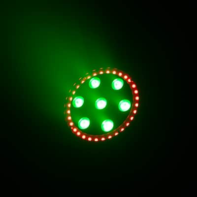 (4) Eliminator Lighting LP 8R 7 × 8w RGBW LED DMX DJ Par Wash Stage Up-Lights image 9