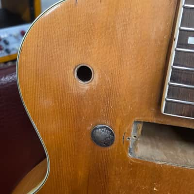 Guild X150 Modified Husk Rare Original Blonde Finish 1961 image 5