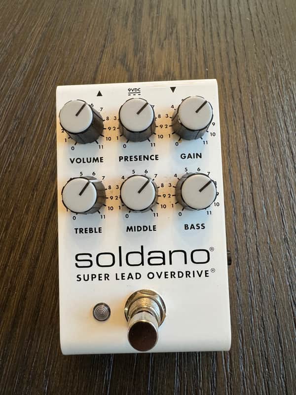 Soldano SLO Pedal 2022 - Present - White image 1