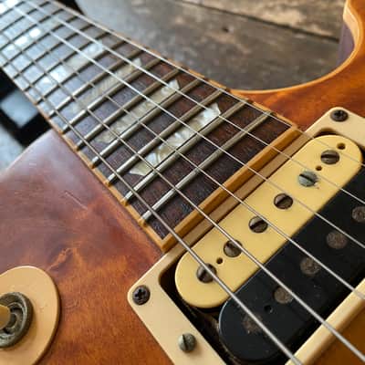 Gibson Les Paul Yamano Standard Faded Non Chambered 1st Year 2005 Figured Heritage Cherry Sunburst w/ OHSC & Docs image 9