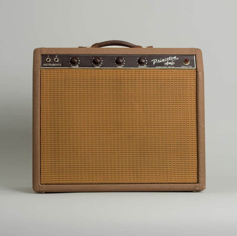Fender Princeton 6G2 Tube Amplifier (1962), ser. #P-04340. image 1