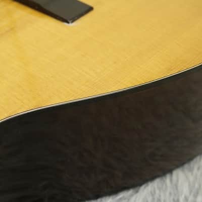 Vintage 1970 made Acoustic Guitar Yamaha FG-110 RED Label Made in Japan image 11
