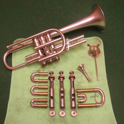 H.N. White American Standard Silver Cornet 1932 - Excellent! - Case and H.N. White 3 Mouthpiece image 3