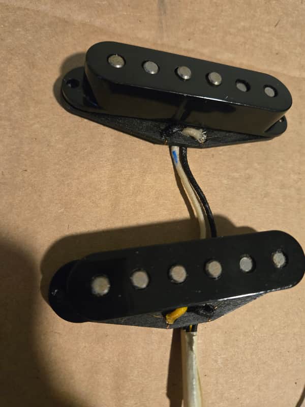 Fender Custom Shop Fat '50s Stratocaster Pickup Set 2010s - White image 1