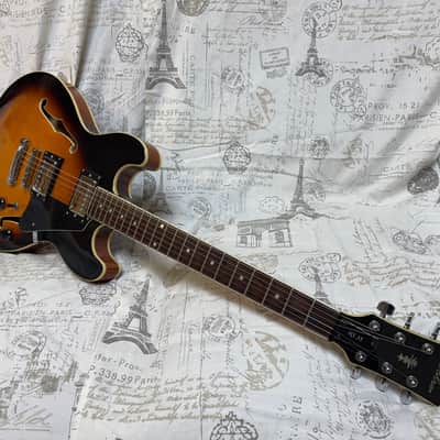 1997 Hohner HS 35 Semi-Hollow Body Same As Samick Artist Series Made In Korea at The Samick Factory 335 NICE! image 10
