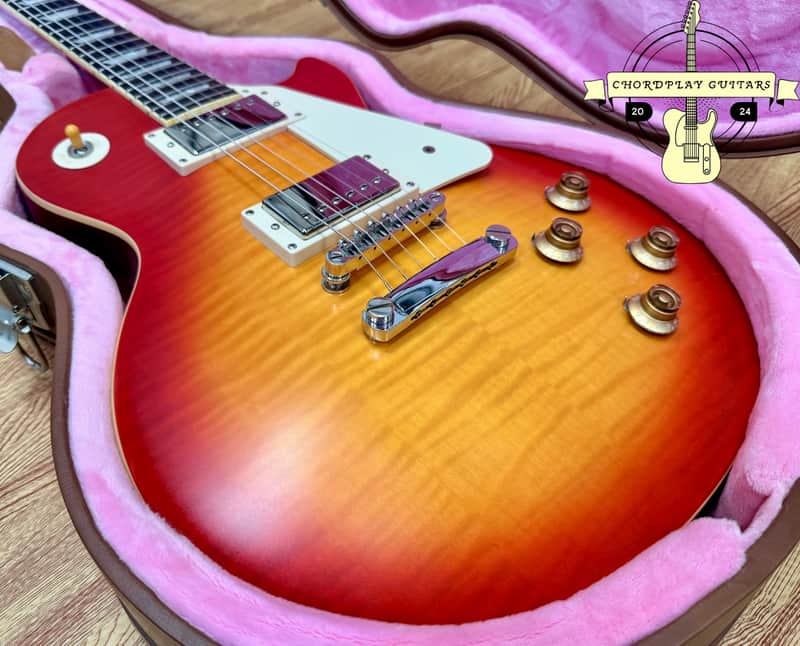 ⚡️2021✨ Epiphone 1959 Les Paul Standard~ Aged Dark Cherry~ Inspired By Gibson! image 1