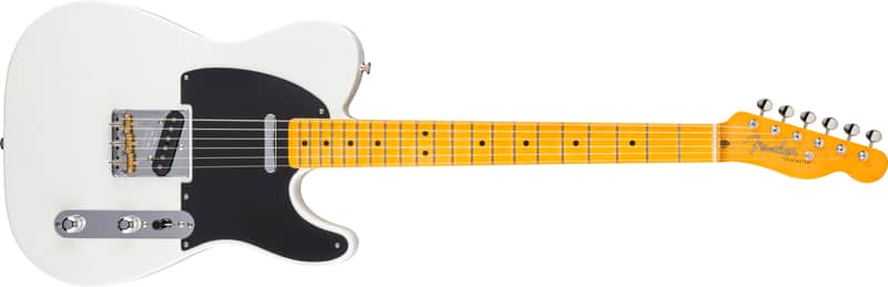 Fender American Vintage II 1951 Telecaster Maple FB Prototype White with Case