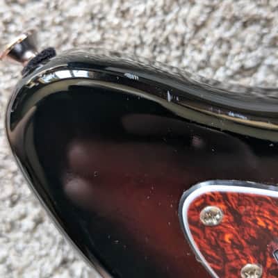 Squier Vintage Modified Jazzmaster with Rosewood Fretboard 2012 - 2017 - 3-Color Sunburst image 6