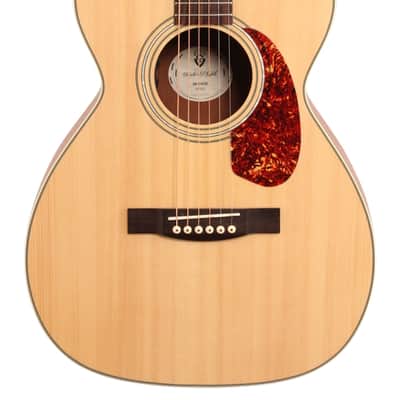 Guild M240E Acoustic Electric Guitar Natural Guitar image 3