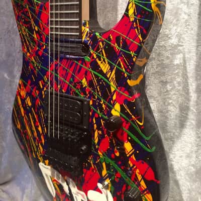 2010 New Old Stock Phil Collen Splatter Jackson Custom Shop PC1 Signed 30th image 4