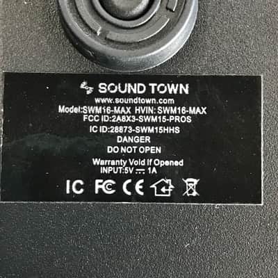 Sound Town SWM16-MAX Wireless Microphone Karaoke Mixer System, Dual Mics image 7