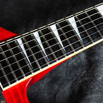 Jackson Stars KE-TN02/EMG Kelly - Transparent Red - VERU GOOD condition image 7